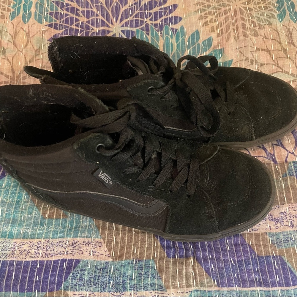 Vans Black High-Top Sneakers